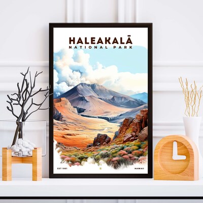 Haleakala National Park Poster, Travel Art, Office Poster, Home Decor | S8 - image5